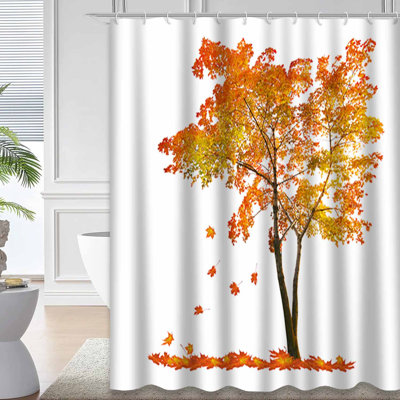 Rideau de douche Red Autumn