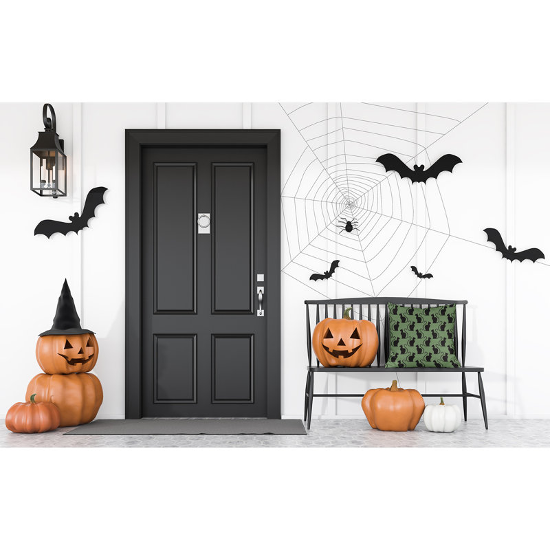Coussin décoratif intérieur / extérieur Witches Brew, Sauge, 14 po x 20 po