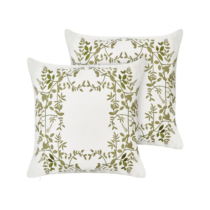 Altura Floral Cushion, Square, 45"H x 45"W