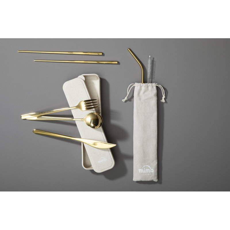 Engelhardt 6 Piece Cutlery Set, Service for 1, Gold