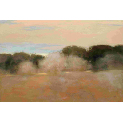 Sienna Fields II - peinture sur toile tendue