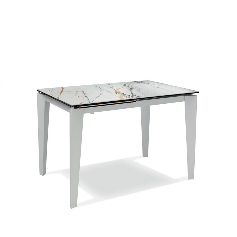 Danele Extendable Metal Base Dining Table