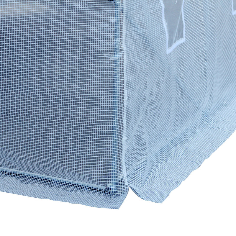 Serre l 10 po x P 26 po, Blanc