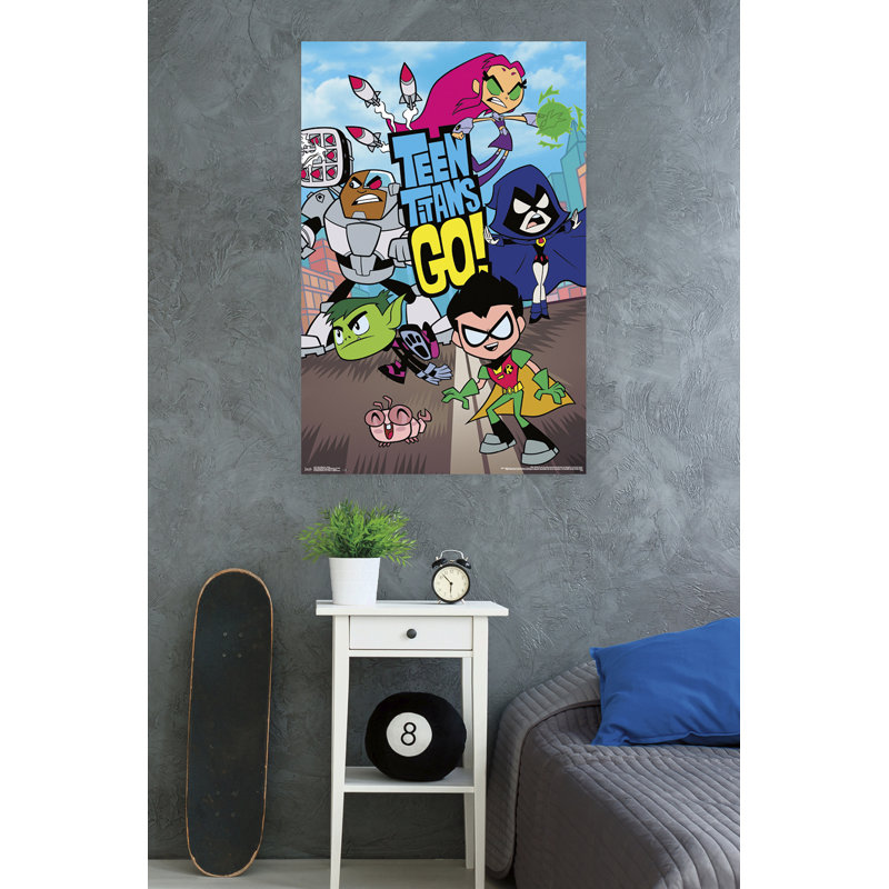 « adolescent titans go-group », impression sur papier