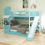 Lit superposé double de style château double-1593874550-1593874547