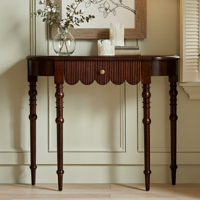 39" Solid Wood Console Table