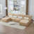 Velours côtelé café