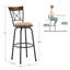 Tabouret pivotant à hauteur réglable Basche