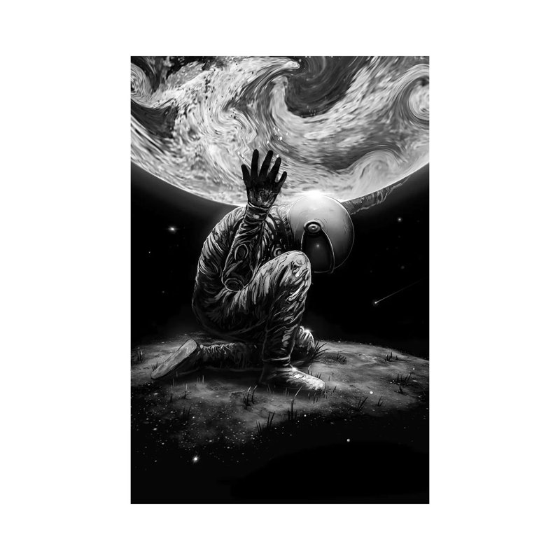 Atlas by Nicebleed - Print on Canvas, Wrapped Canvas, 30.48cm H x 20.32cm W x 1.91cm D