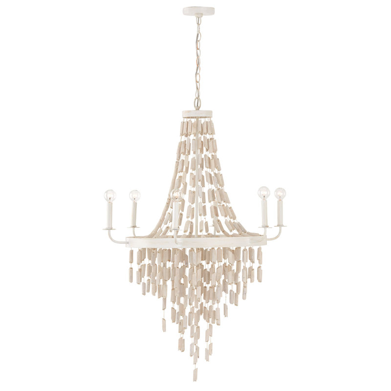 Lustre empire, H 42 po x l 31 po