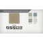 Carreau de mosaïque de porcelaine pour plancher et mur 12-1 / 4 "x 12-1 / 4" Hudson Edge-36953349