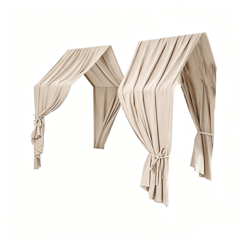 ARLINENS Cotton Bed Canopy