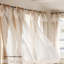 Rideaux occultants à double couche en gaze romantique, légers et luxueux, de style européen, pour chambre, salon et balcon. Tête de rideau en dentelle intégrée.-856733490-856733492