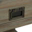 Table de bout contemporaine en bois d'acacia massif avec tiroir et tablette Wyandotte Monroe-721638857-786623095