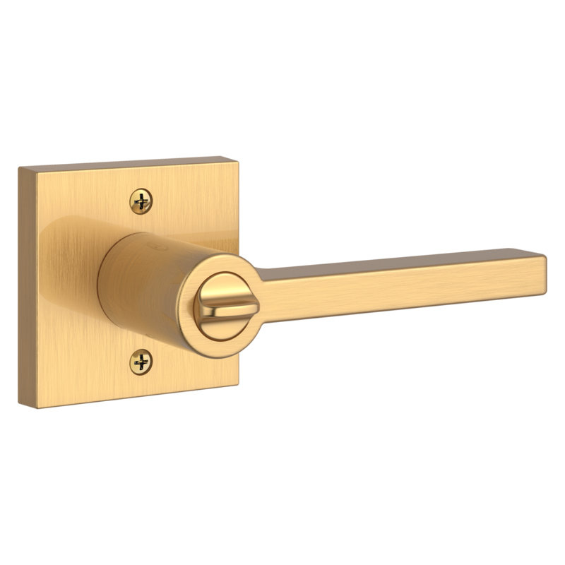 Lifetime (PVD) Satin Brass Entry Door Lever