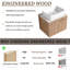Ensemble de meuble-lavabo simple 24 po avec comptoir en céramique Beber-529239225-529239229