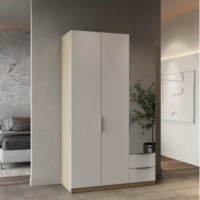 Nikkolaus 3 Door Wardrobe