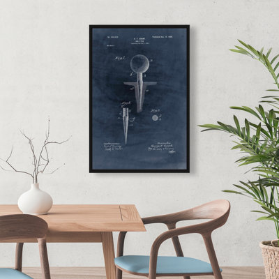 «Blueprint Of Golf Tee»