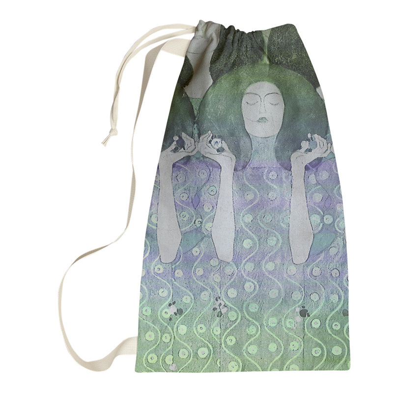 Sac à linge mariés, Petit (H 64 po x l 20 po x P 1,5 po), Vert