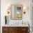 Wooden Frame Wall Mirror