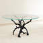 Round Glass Dining Table