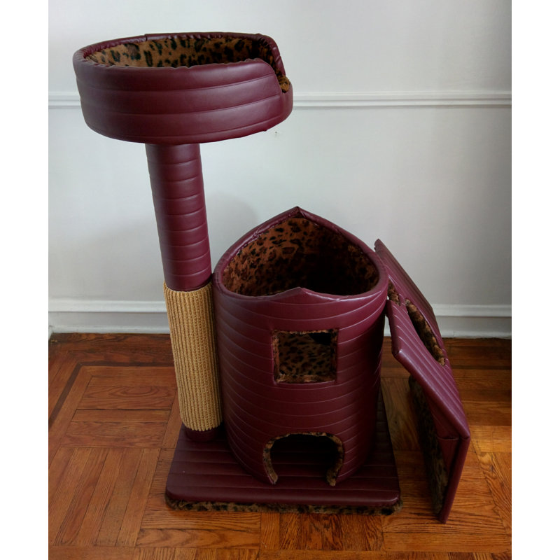Habitation pour chat 41 "Queens's Kastle, Brun