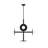 Keed 5 - Light Dimmable Sputnik Modern Linear Chandelier-57524246