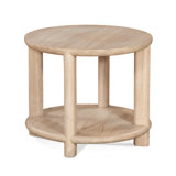 Lyra Solid Wood End Table