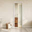 Porte coulissante en pin 1-Lite-98606598