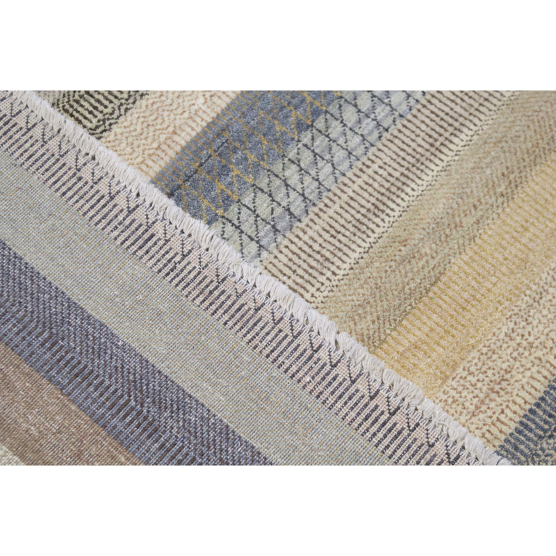 Abstract Area Rug, Round 6' x 6'