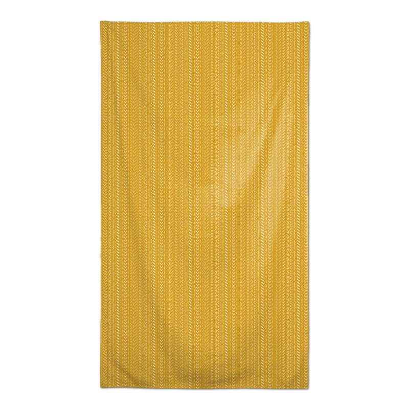 Harigovind Geometric Tablecloth, Yellow