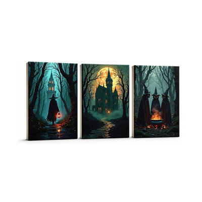 3 Piece Wrapped Canvas Wall Art