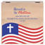 «Keepsake Box Flag Blessed Is The MDF»