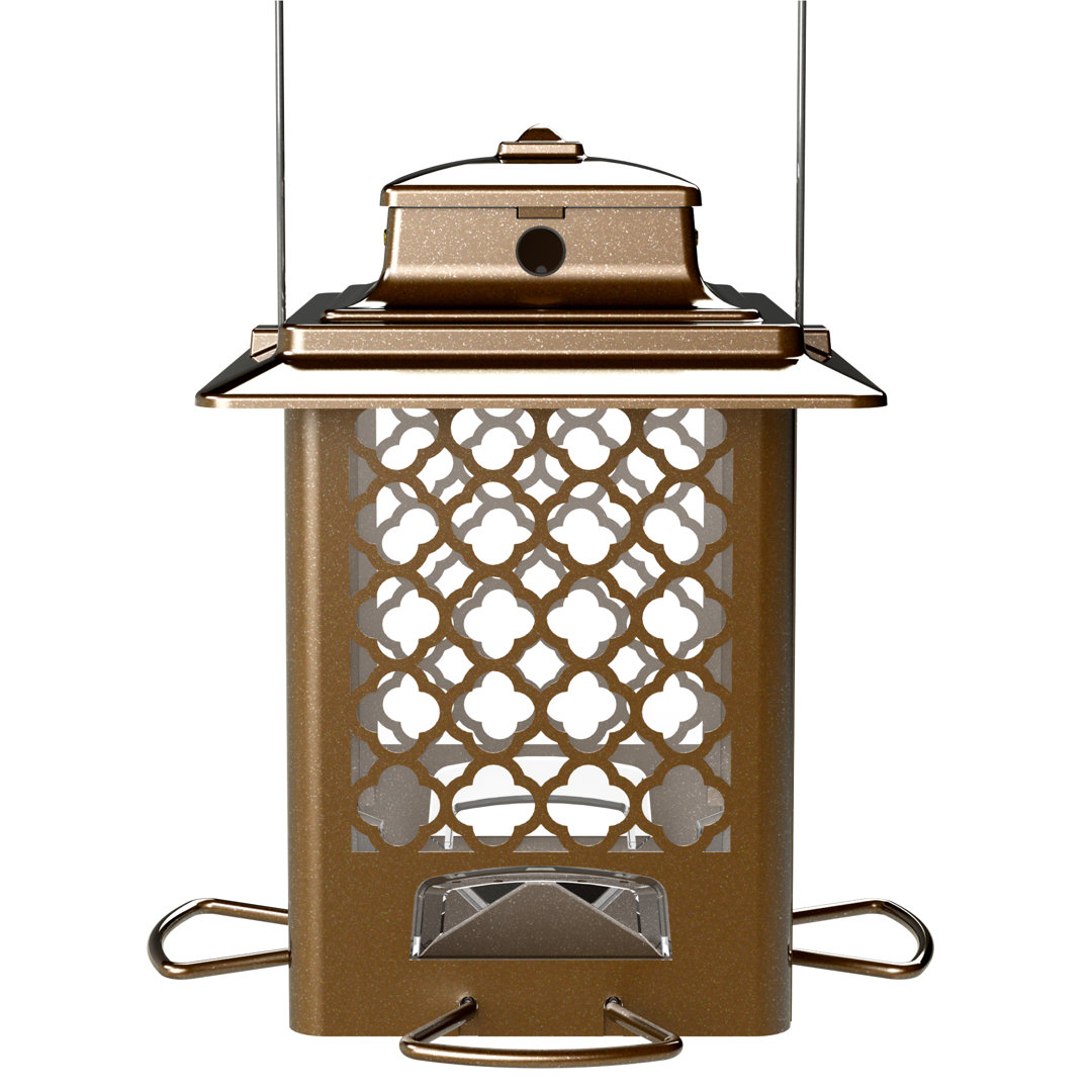 Metal Hanging Hopper Bird Feeder Classic Brands LLC