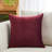 Velvet wave I Square Velvet Pillow Cover-748049885