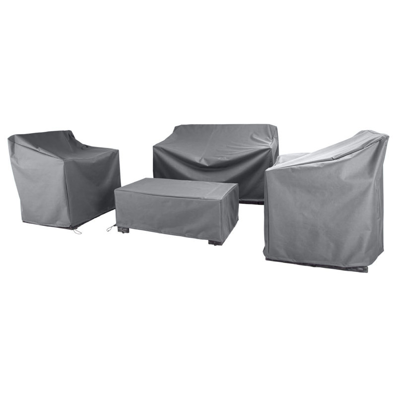 Patio Furniture Cover for 4 Piece Outdoor Furniture Set, Heavy-Duty Waterproof UV-Resistant Outdoor Furniture Cover Set,