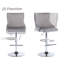 Glazer Swivel Upholstered Adjustable Height Bar Stool-289848645