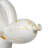 Sunny Yellow Resin Balloon Dog Figurine, 7.95×6.54×2.76 in Bright Kitchen & Shelf Accent-922734277-915188251