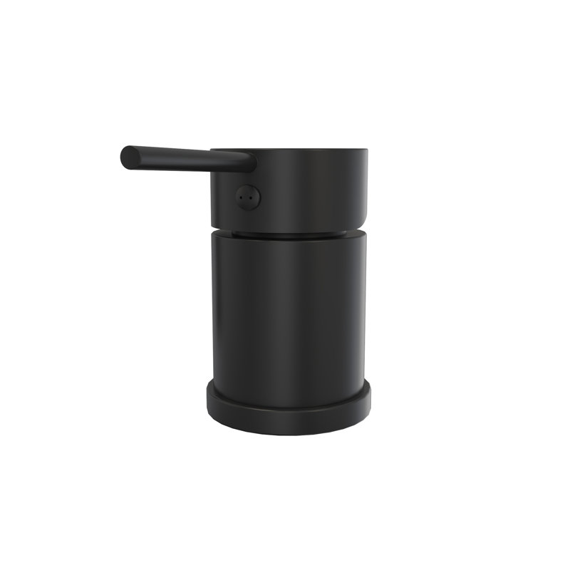 Montego Bathroom Tub Filler with Handshower, Matte Black