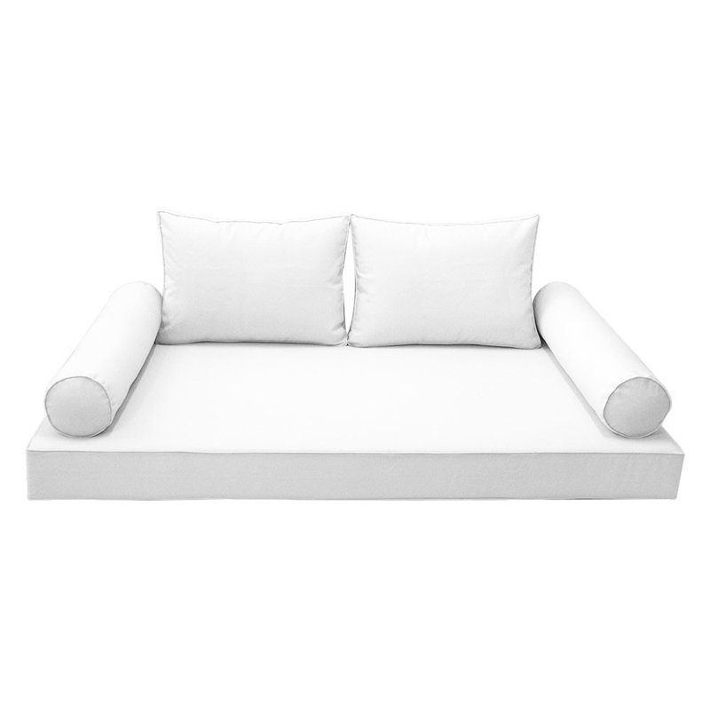 Outdoor Daybed Seat / Back Cushion, Beige