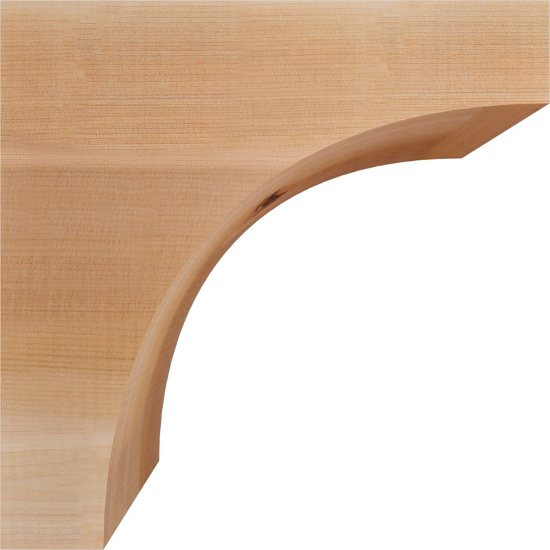 Huntington Corbel, H 12 po x l 5,5 po x P 12 po, Lisse, Cèdre rouge