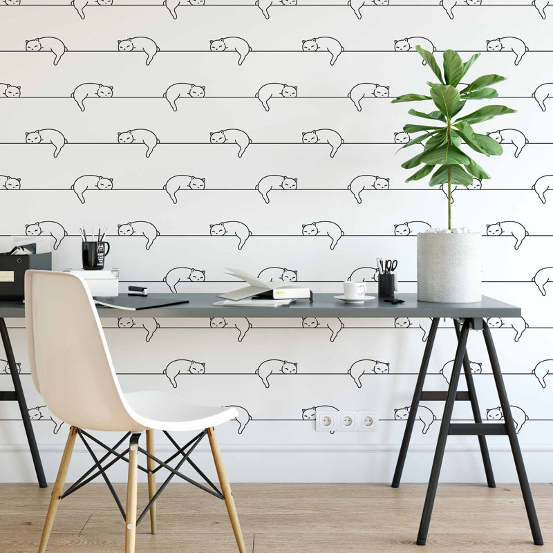 Tuile de papier peint Indihar, L 102 po x l 24 po