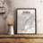 « dubaï city map », reproduction d’impression sur affiche en tons-22633955