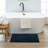 Diplomat Solid Polyester Machine Washable Knitted Bath Mat-94155692-94155698