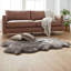 Tapis gris en peau de mouton Bershire-70771034