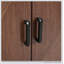 Armoire d'appoint en bois, base en métal