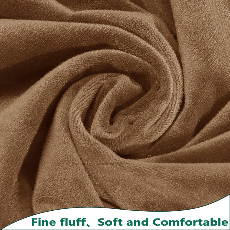 Housse pour canapé de coin Elastic, Chameau, H 38 po x l 58 po x P 43 po
