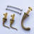 Widespread Three Holes Bathroom Sink Faucet Two Handles Basin Mixer Tap Solid Brass