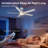 52" 5-Blade Smart Ceiling Fan with Light, WiFi/APP/Voice/Remote, 6 Speed High Airflow Low Noise DC Motor Reversible Airflow-799656594-799656593