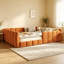 Lit de plancher en velours-231809905